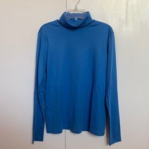 L.L Bean || Blue Turtle Neck
